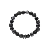 Obsidian Beaded Bracelet-Version B