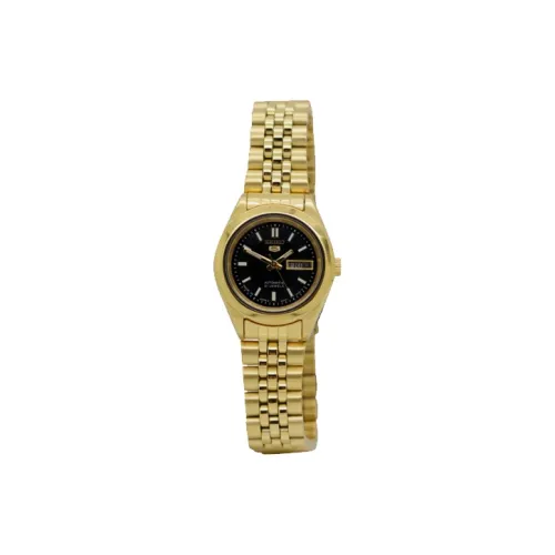 SEIKO Automatic Mechanical Movement Stainless Steel Strap Watch Women's Watch Black Dial SYMH52J1