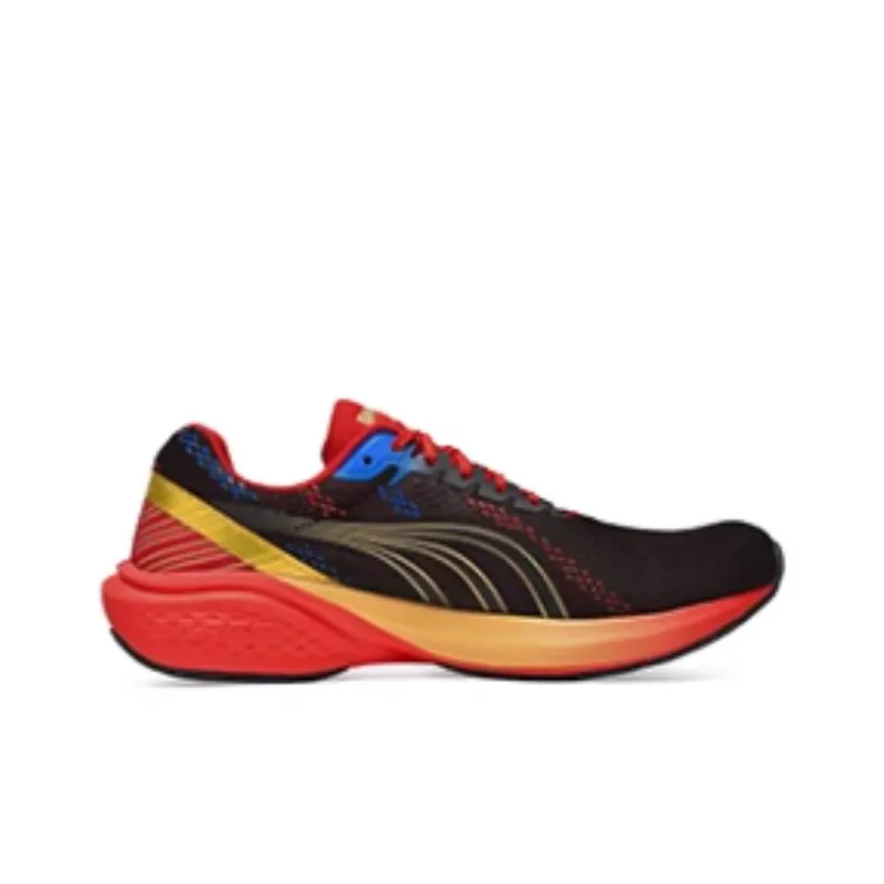DO WIN Three Generations Of God Of War Running Shoes Unisex Low Top Gold-1