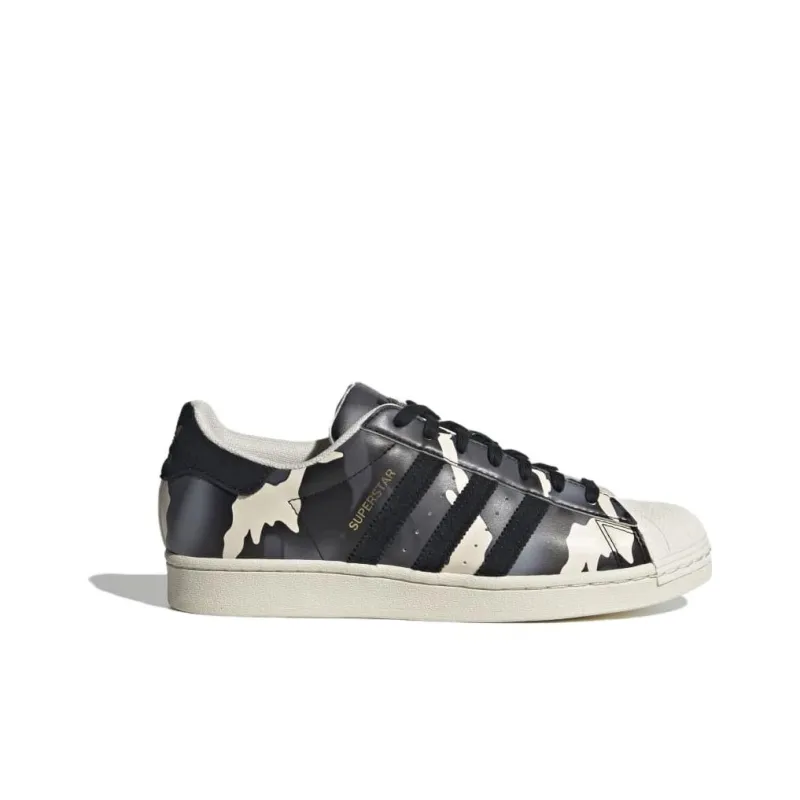 Adidas Superstar Black Cloud White-1