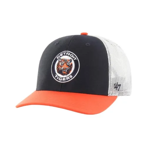 MLB Cotton Baseball Caps Unisex Orange