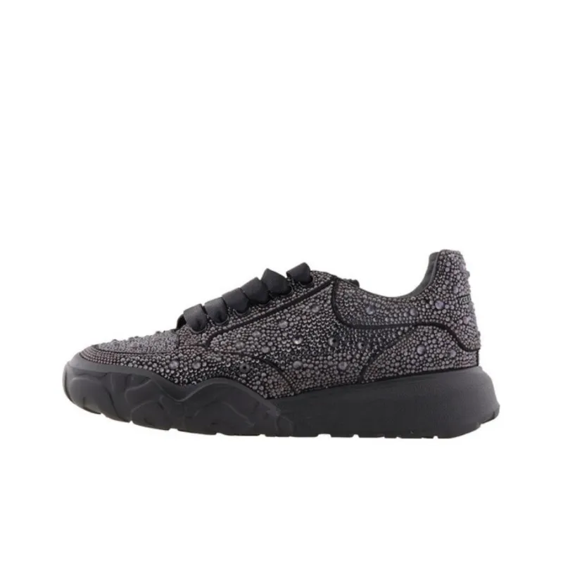 Alexander McQueen Low-Top Casual Shoes Men's Black-0