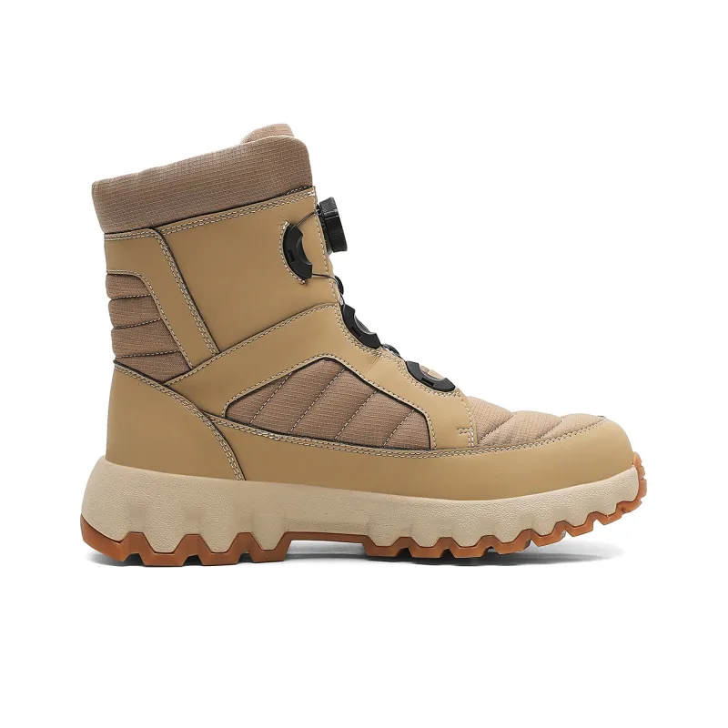Jeep Crew Snow Boots Unisex Tan-3