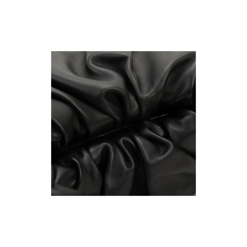 Bottega Veneta Cow Leather Shoulder Bag Regular Women's Black-5