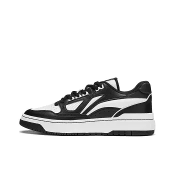 LiNing Rookie 2 BadFive Slip Resistant Low Top Skateboard Shoes Men's Black White