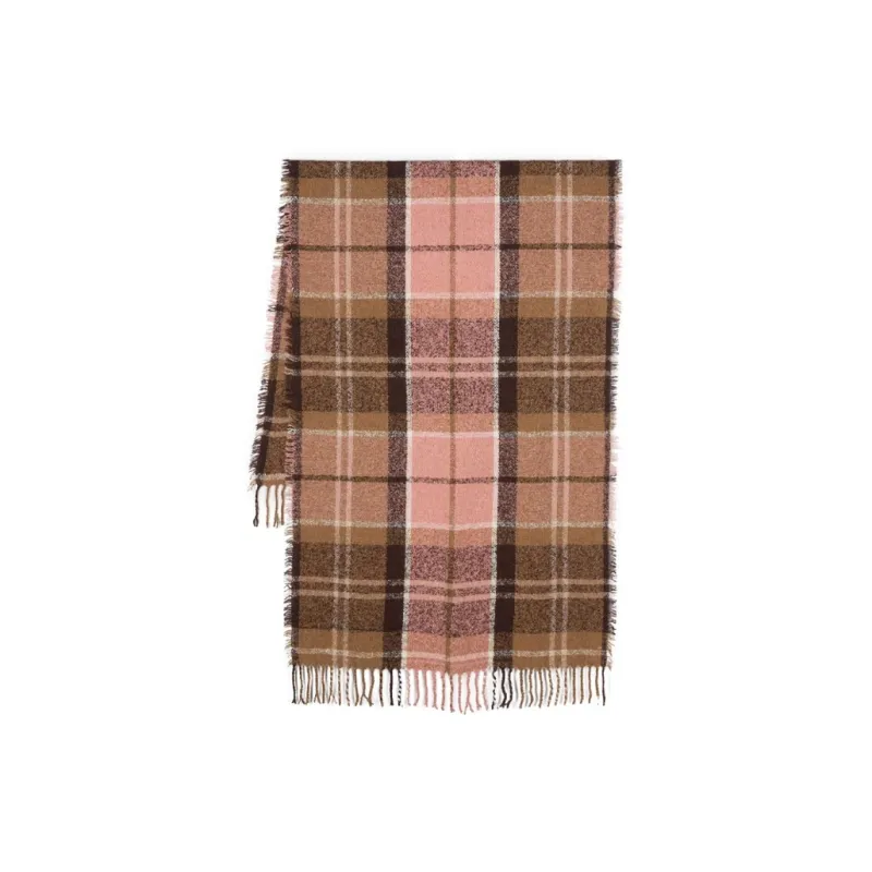 BARBOUR Knit Scarves Women's Brown-0