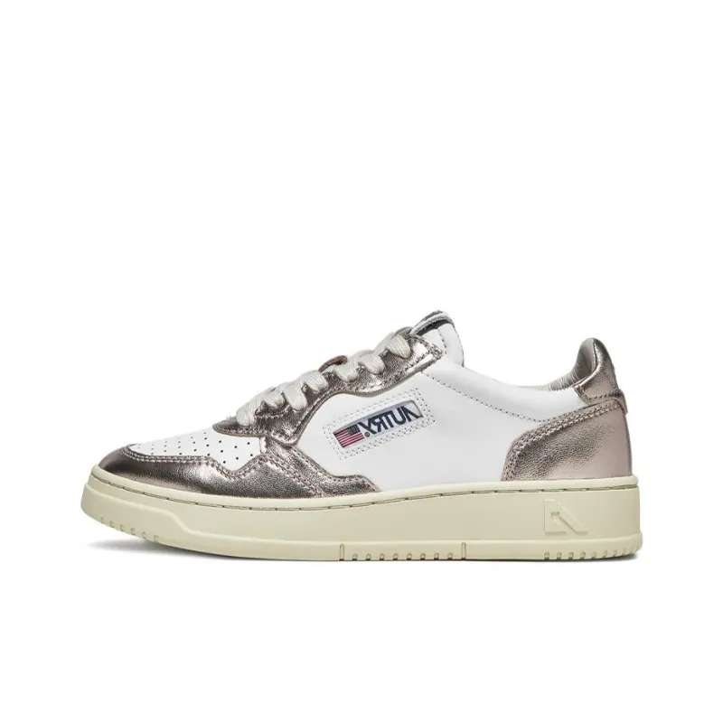 AUTRY Medalist Low Top Bicolor 'White Copper' Women's-0