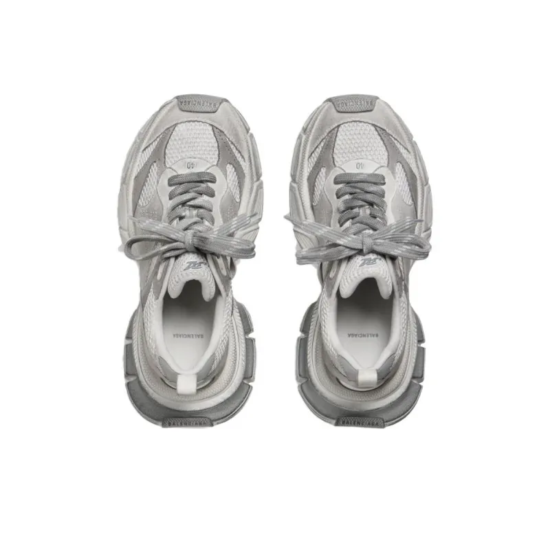 Balenciaga Women's Balenciaga 3XL Sneaker 'Worn-Out - Light Grey'-4