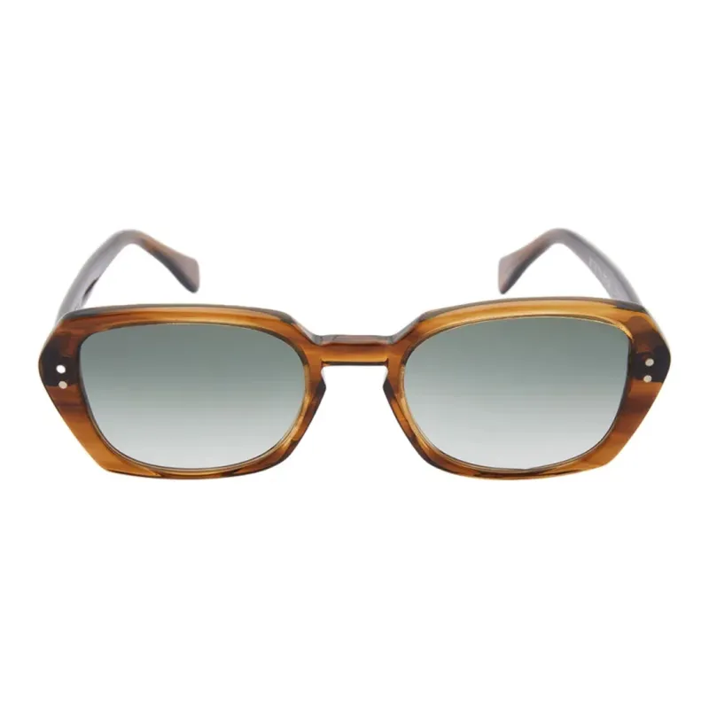 OUR LEGACY Acetate Square Sunglasses Men's Umber-1
