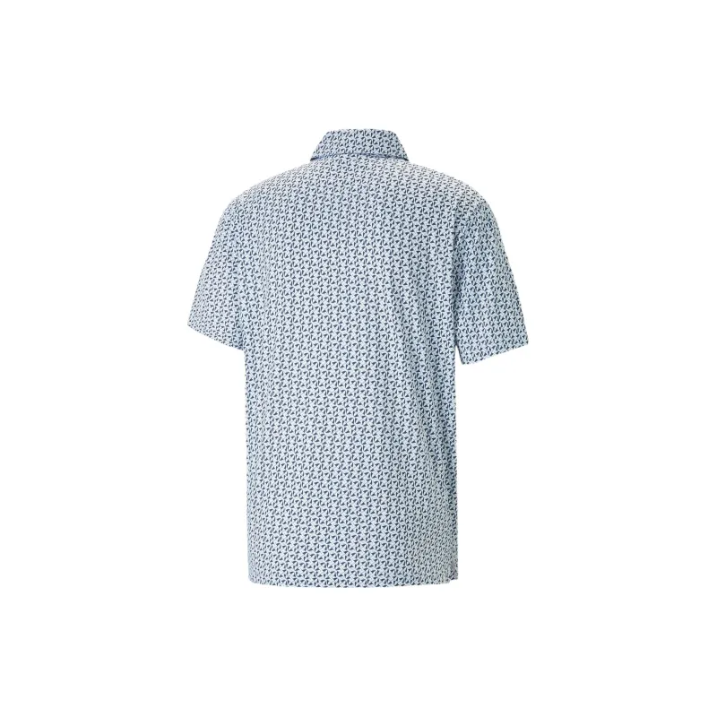 PUMA x RNOLD PALMER ARNOLD PALMER Polo Shirt Men's Blue-1