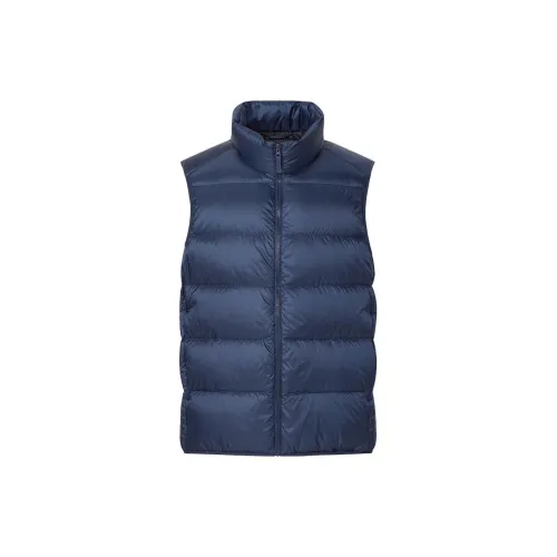 UNIQLO Vests Unisex Dark Blue