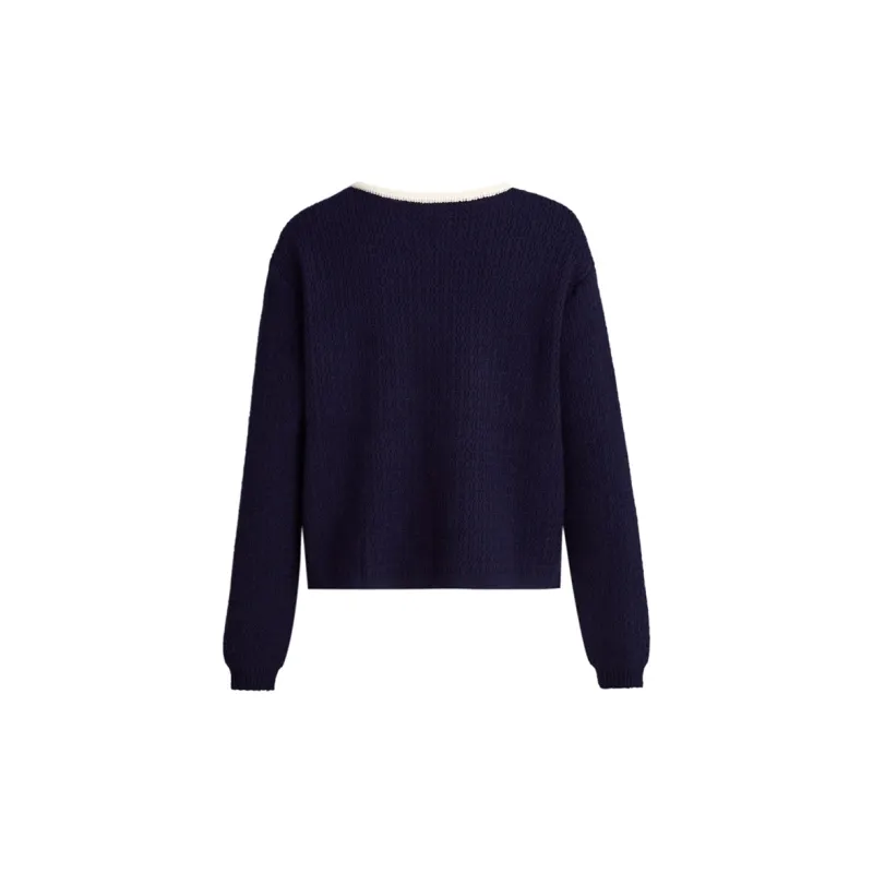 VICTORIA&VERA Knitwear Women's Navy Blue-1
