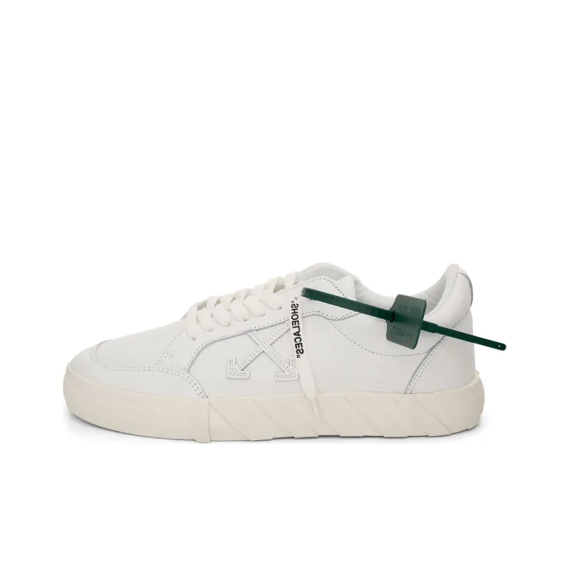 OFF WHITE Vulc Low Leather White White SS22-0