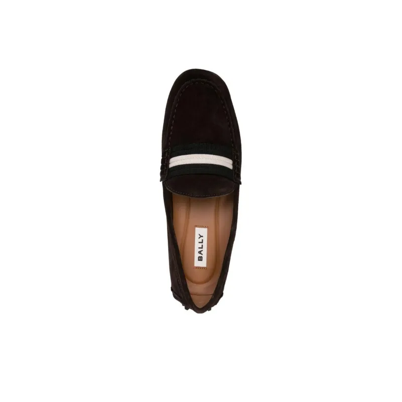 BALLY Kansan Suede Loafers-3