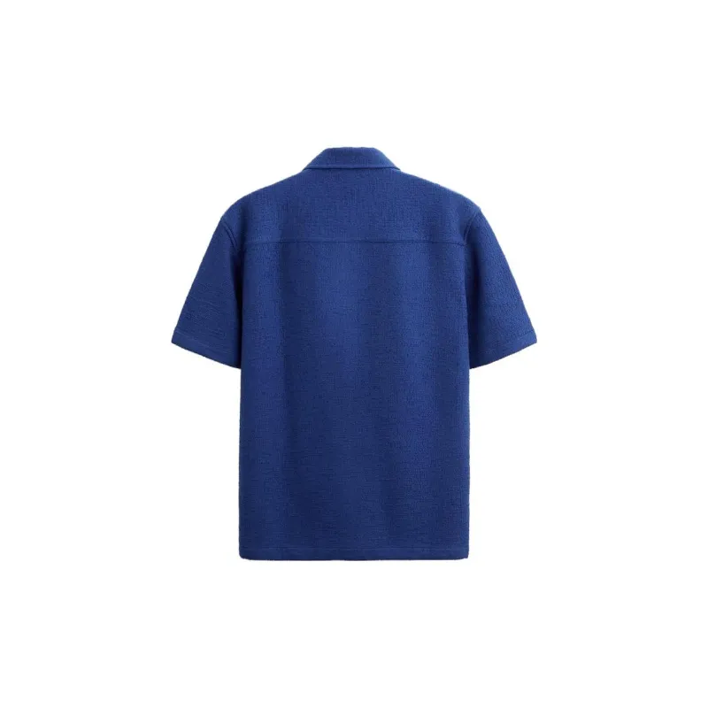 ZARA Shirts Men Dark Blue-1
