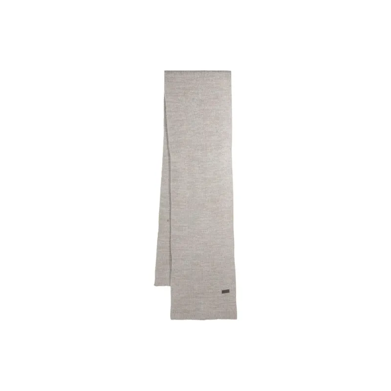 BARBOUR Knit Scarves Men's Light Gray-0