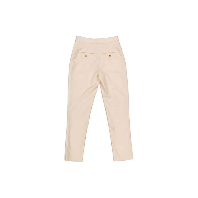 Burberry Casual Pants Women's Beige-1