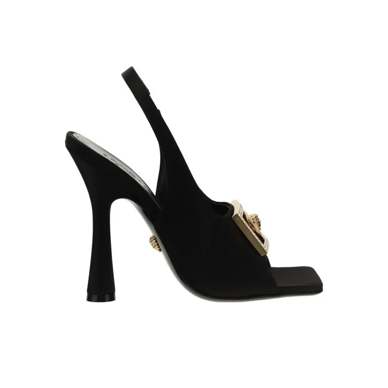 VERSACE Medusa-plaque Slingback Sandals-1