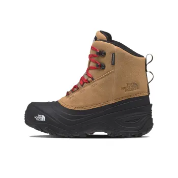 THE NORTH FACE Chilkat V Lace Cushioning High-Top Outdoor Shoes Men's Black Brown