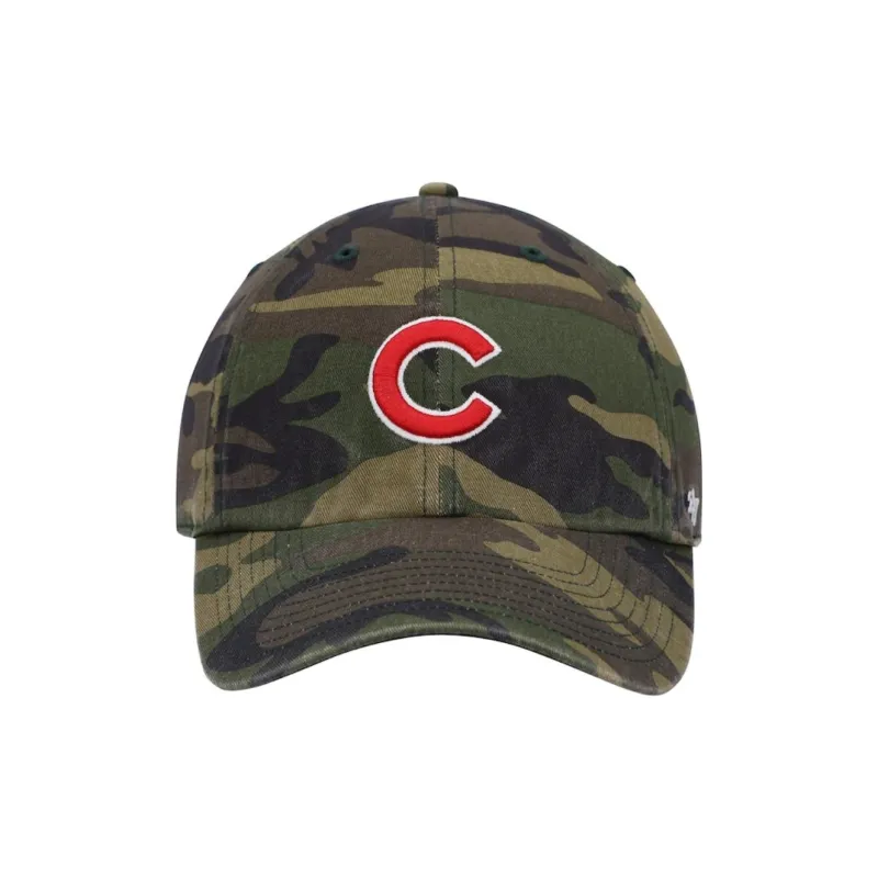 MLB Cotton Baseball Caps Unisex Camouflage-1