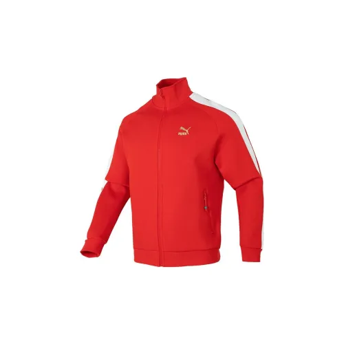 PUMA CNY Year Of The Dragon Series Jackets Unisex Red