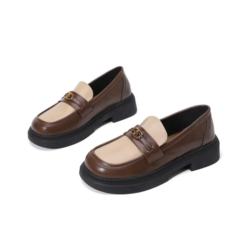 DAPHNE Loafers Women's Brown/Black-2