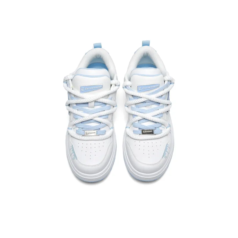 EstherShop Wear-Resistant Slip-Resistant Low-Top Skateboard Shoes Unisex-2
