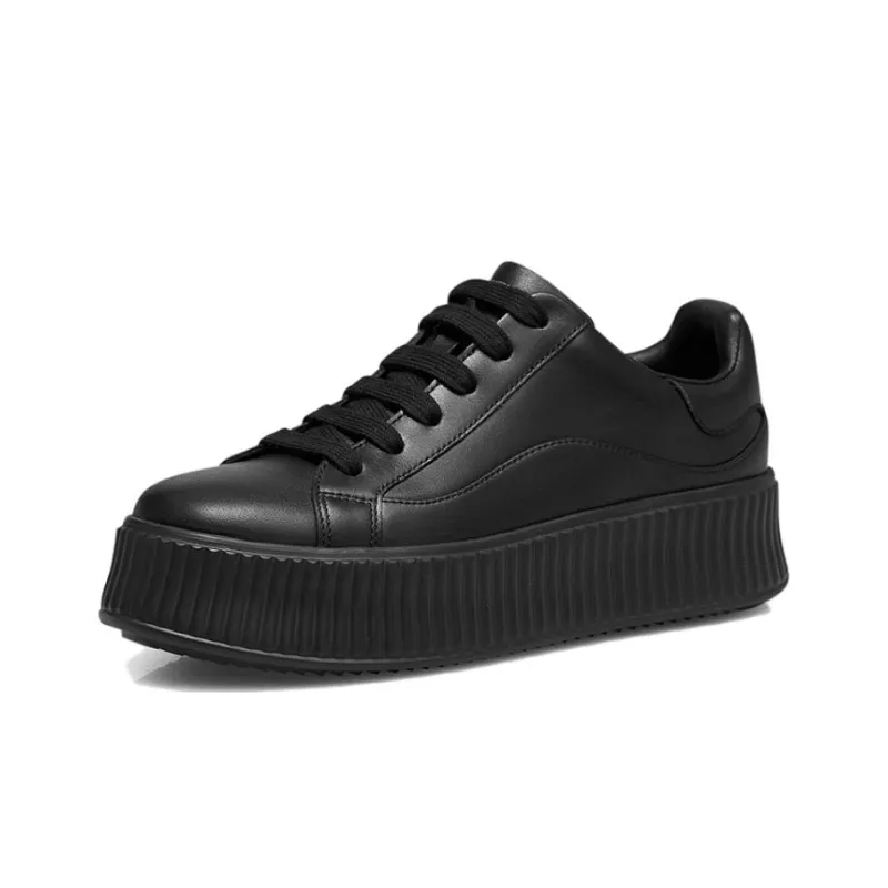 GIRDEAR Low-Top Skateboard Shoes 4cm Women's-3