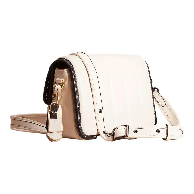 COACH Studio Nappa Leather Envelope Bag, Handbag, Shoulder Bag Women's White-1