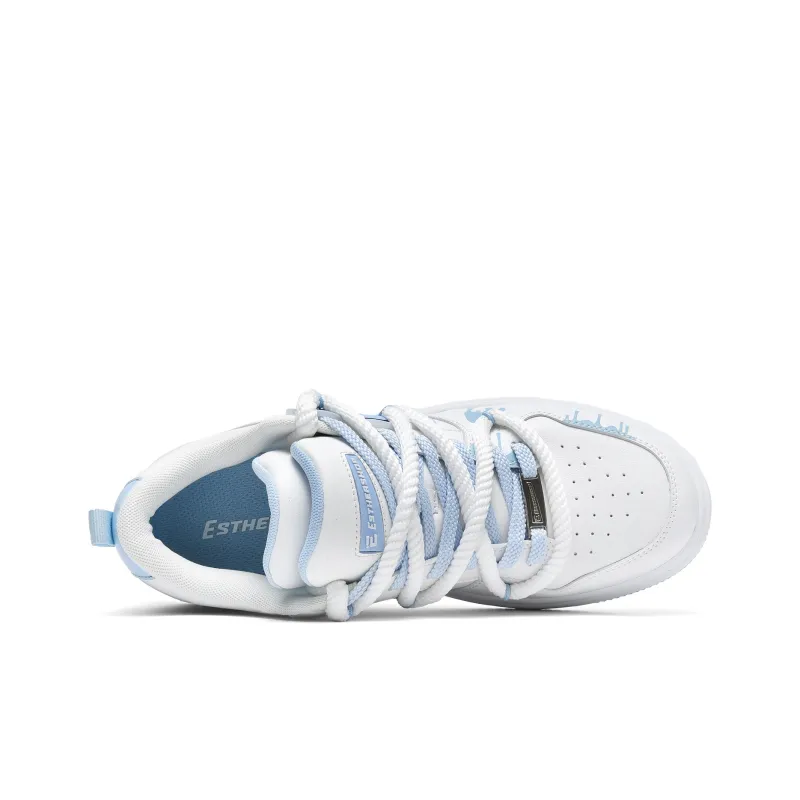 EstherShop Wear-Resistant Slip-Resistant Low-Top Skateboard Shoes Unisex-3
