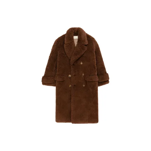 AIME LEON DORE Coats Unisex Brown