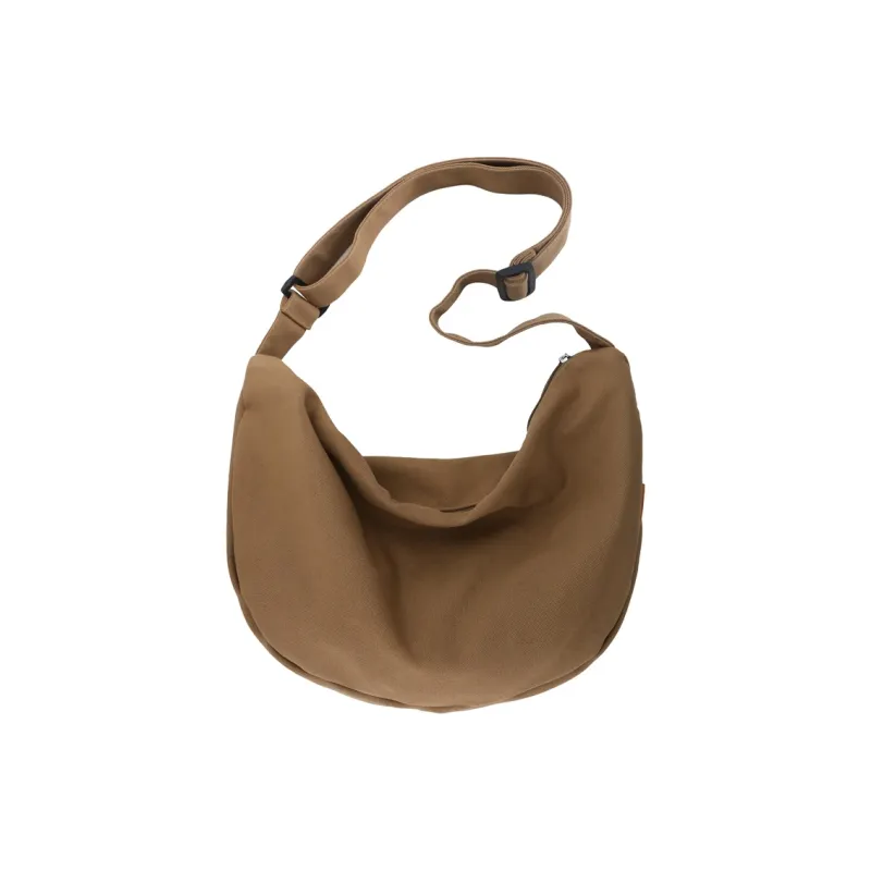Deli Bear Canvas Crossbody Canvas Bag Shoulder Bags Regular Unisex Black/Green/Ecru/Khaki-7