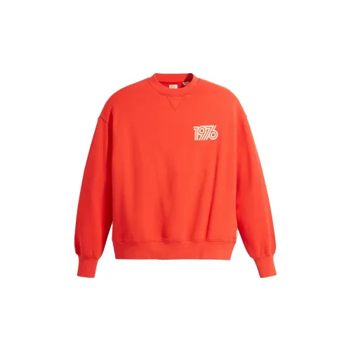 Levis Sweatshirts Women's Red