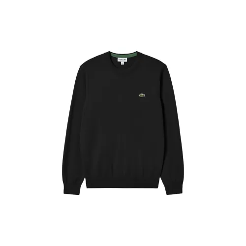 LACOSTE Knitwear Men Black