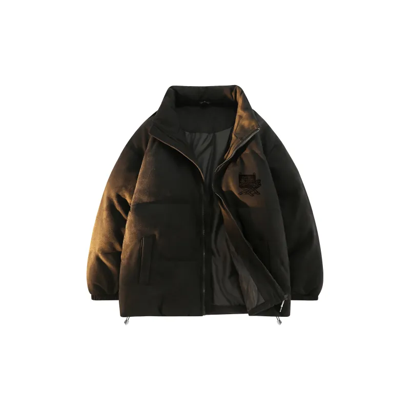 Struggle Vintage95 Suede Puffer Jacket Unisex-1