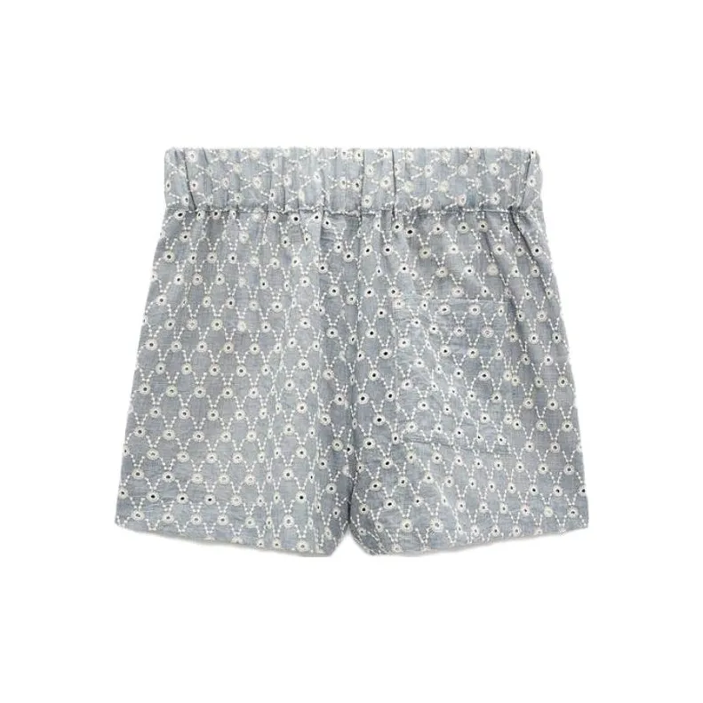ZARA Casual Shorts Women's Blue-1