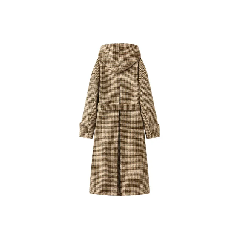 GREEN BELT Coats Women's Hazelnut Brown-1