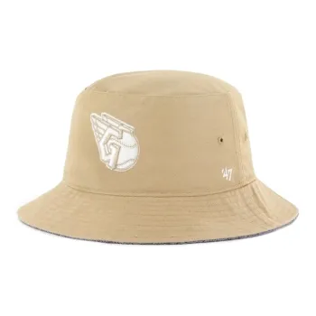 MLB Cotton Bucket Hats Unisex Light Brown