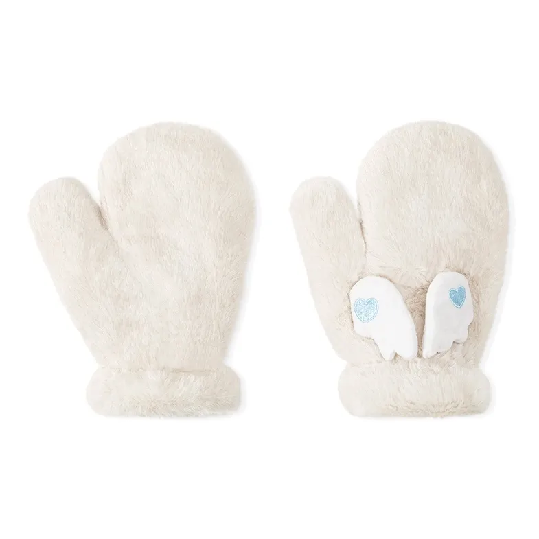 BAIJUAN Knit Gloves Unisex-3