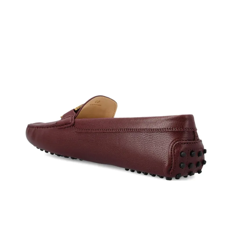 TOD'S Kate Gommino Logo Plaque Loafers Women's-3