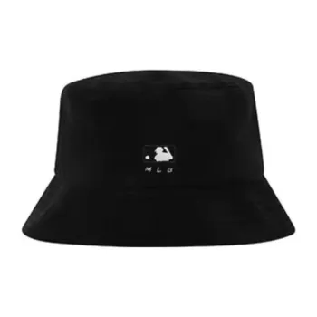 MLB Cotton Bucket Hats Unisex Black/Purple