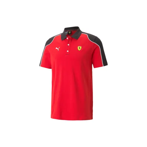 Ferrari X PUMA Polo Shirts Men Red