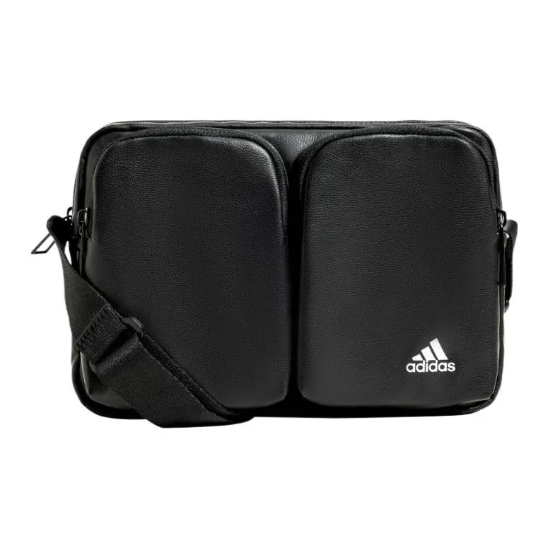 Adidas Recycled Material Storage Bag Crossbody Bag Shoulder Bag Regular Men's Black-0