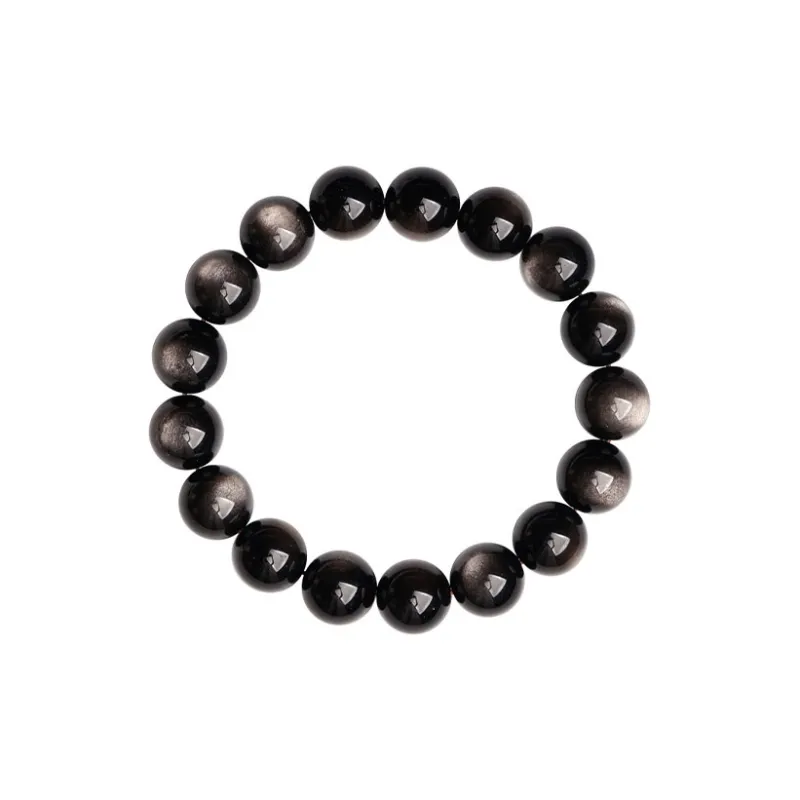 Zhen Hu Pavilion Obsidian Jade Bracelets Men's-0