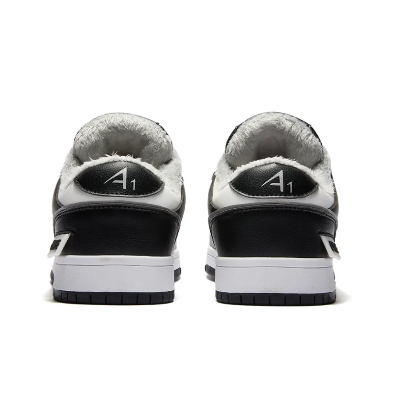 A1 Puffy Shoes Abrasion Resistant Balance Breathable Low Top Skateboard Shoes Unisex-30