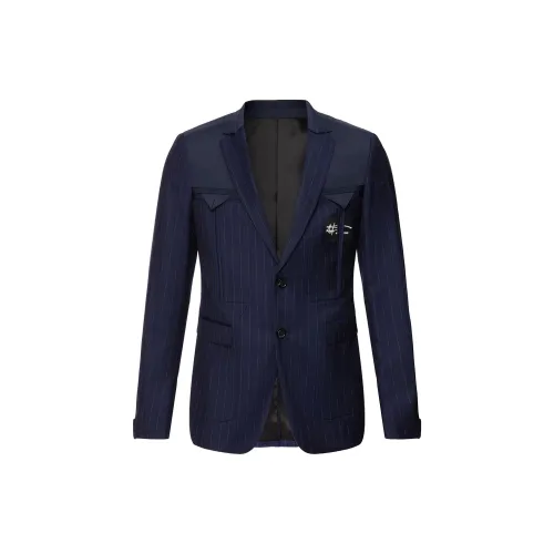 ANDREW MACKENZIE Business Suits Men Blue