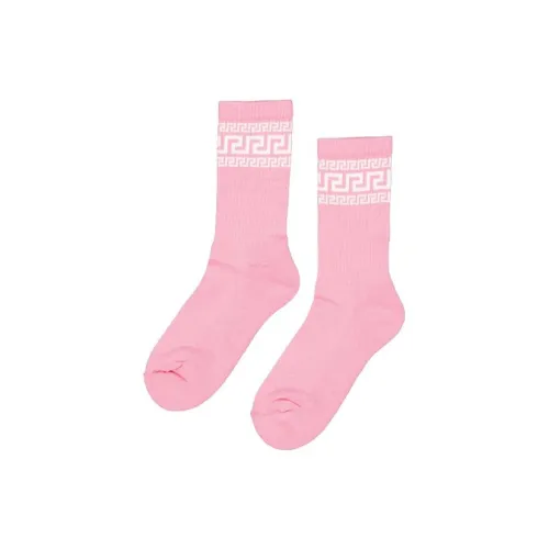 VERSACE Mid-Calf Socks Women's Pink