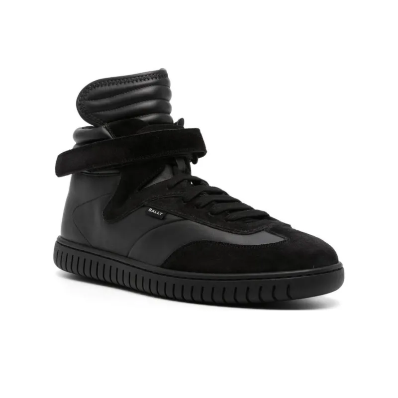BALLY Panelled High-top Sneakers-2