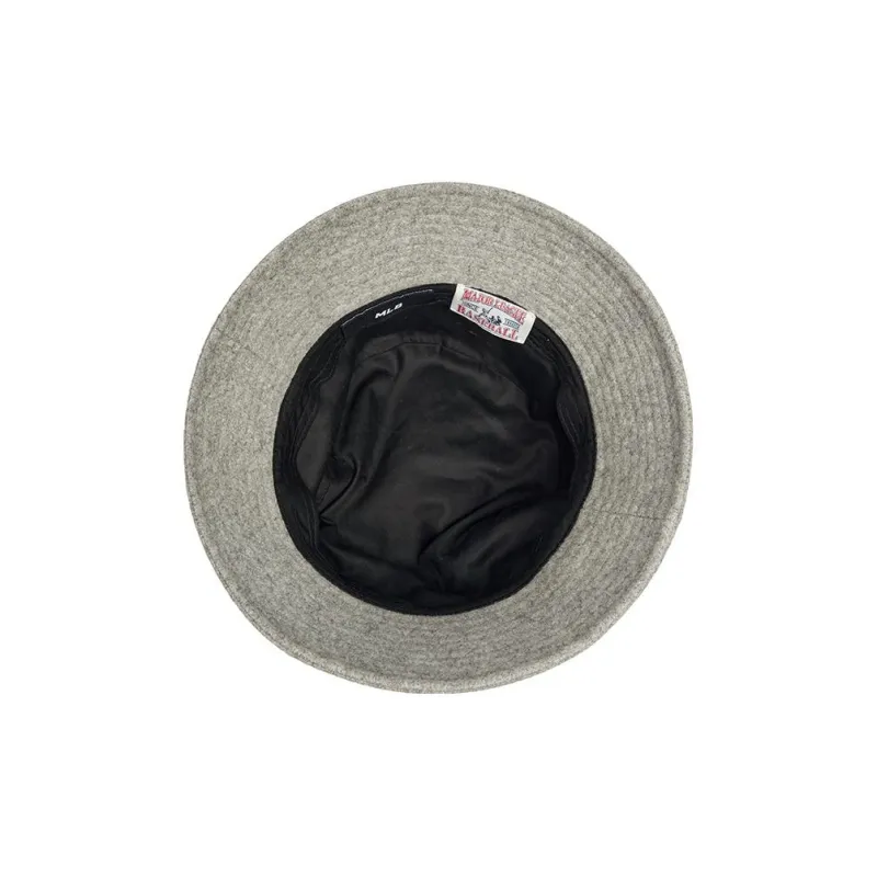 MLB Polyamide Bucket Hats Unisex Gray/Black-4