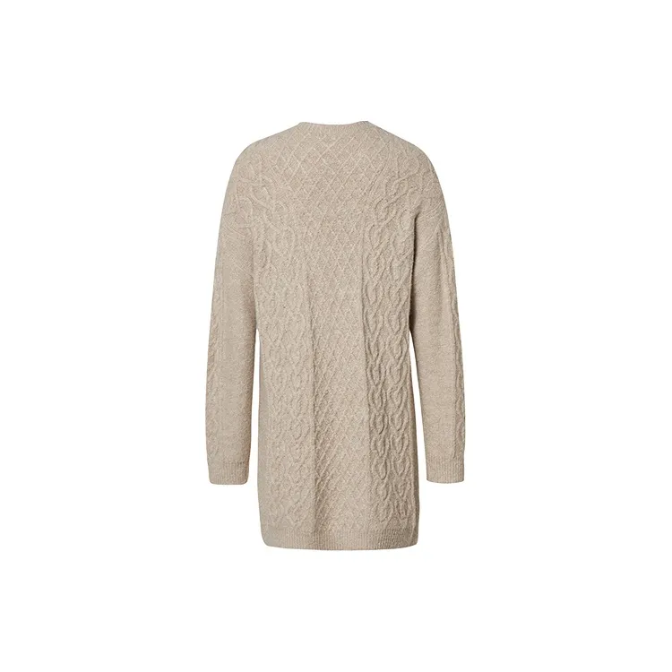 TAMMY TANGS Long Sleeved Dresses Women's Khaki-1